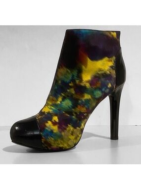 Georgina Goodman Leather Ankle Boots Heels Multicolour EU 37.5